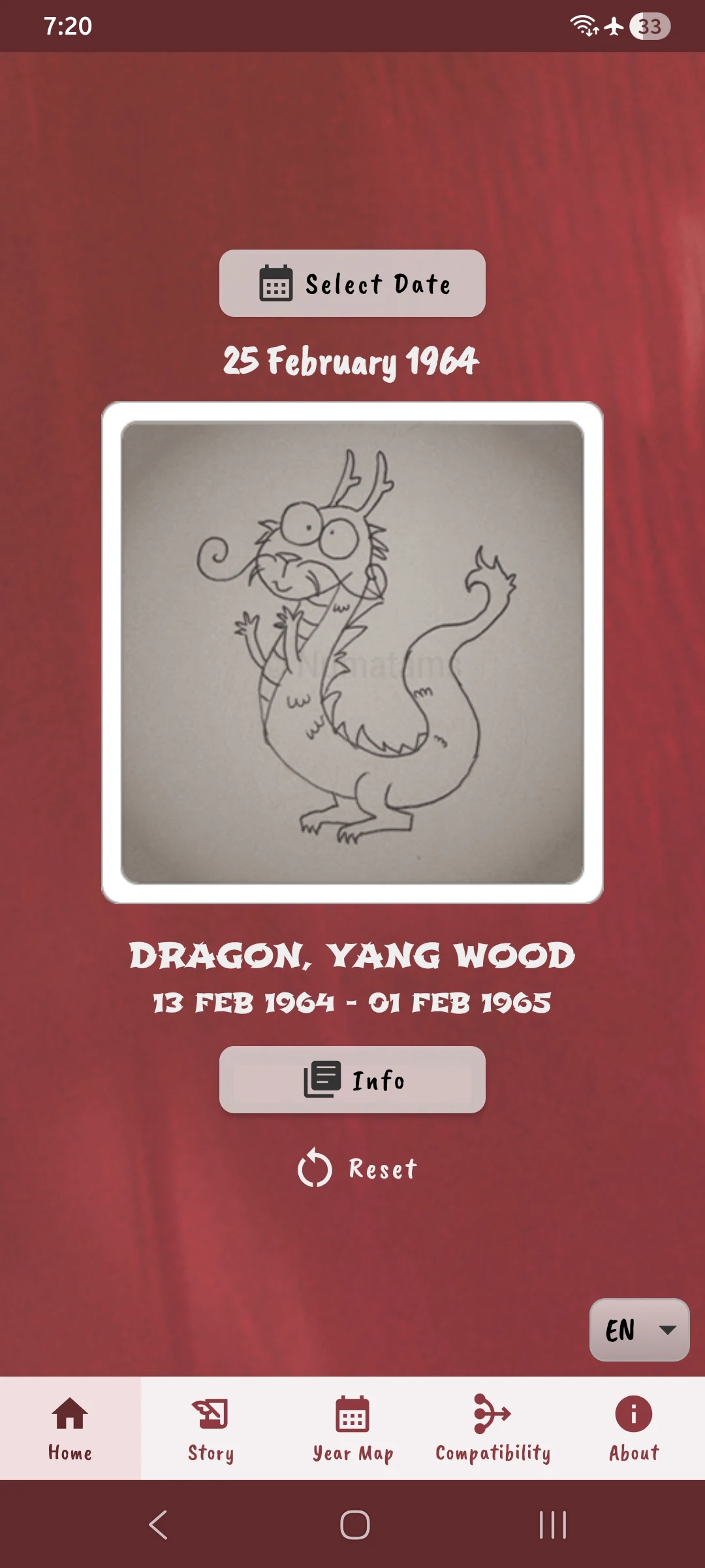 Chinese Zodiac Calculator screenshot